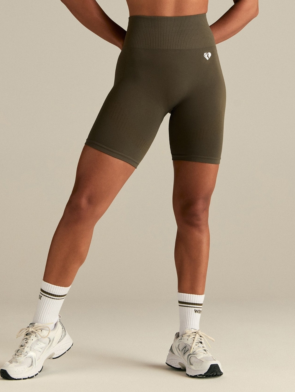 High Waisted Bicycle Shorts